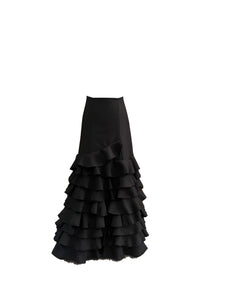 Falda flamenca strech ocho volantes.