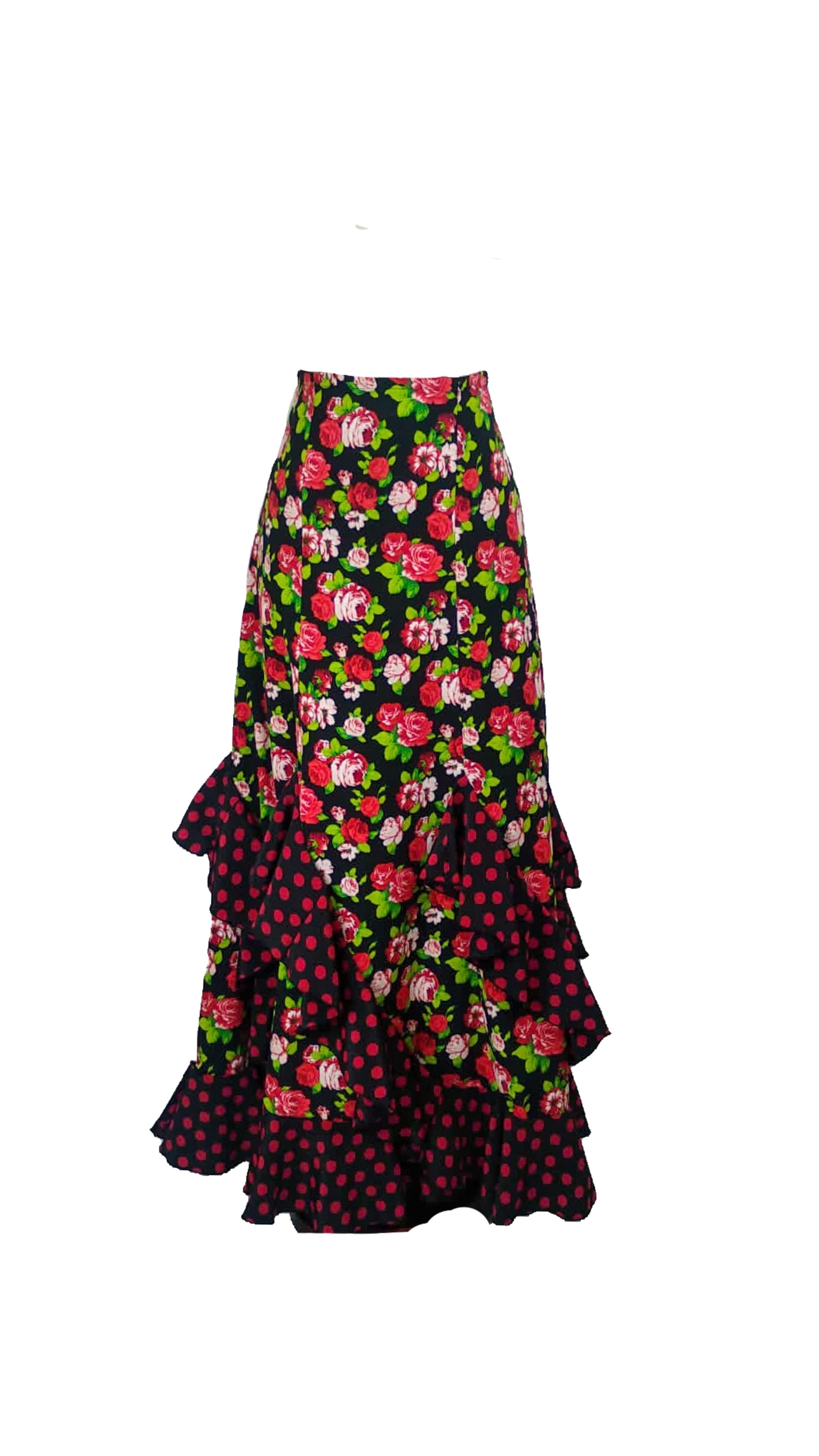 Falda flamenca Mod. Caracolas